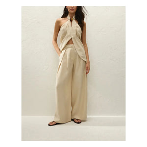 Faithfull the Brand - Top de lino Biba | Panna Cotta