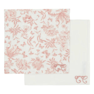 Tartine et Chocolat - Pañales Toile de Jouy - Set de 2 | Melocotón