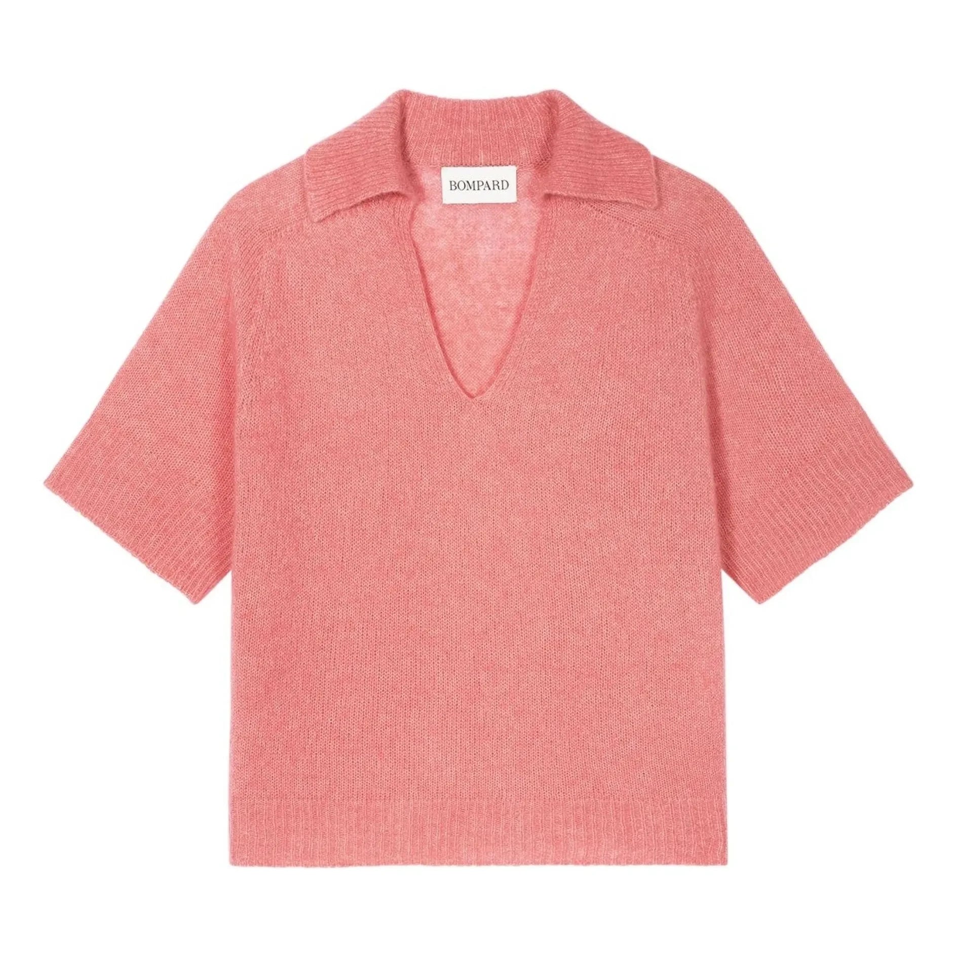 Bompard - Polo de alpaca y cachemira de seda | Rosa caramelo