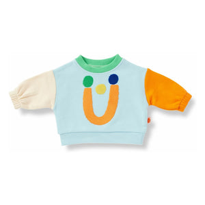 Halcyon Nights - Sudadera con bloques de color | Azul claro