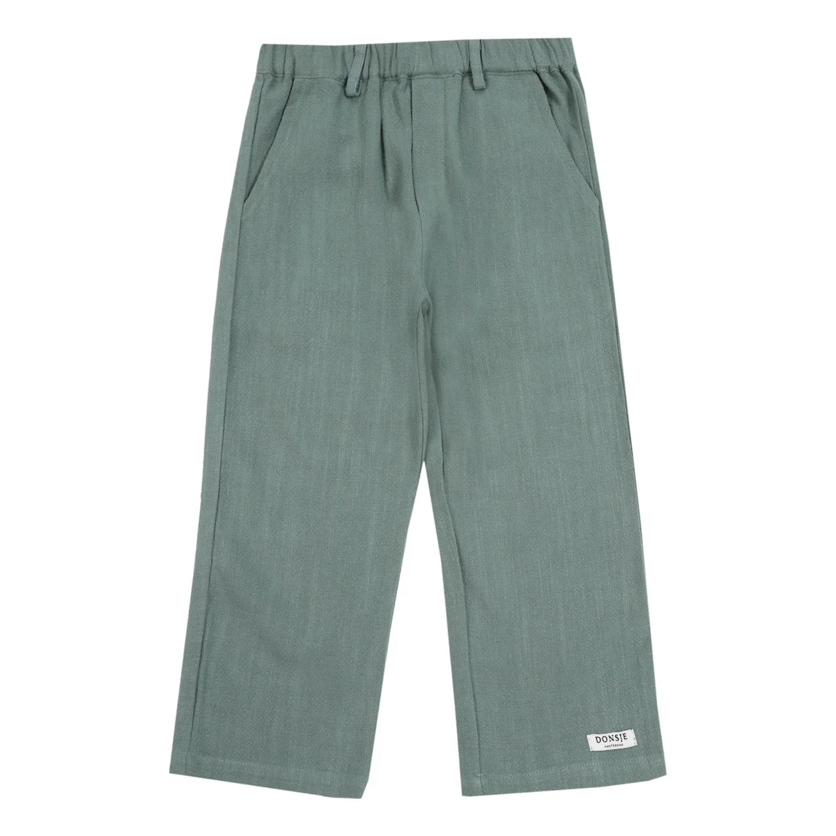 Donsje - Pantalones de lino Dado | Salvia