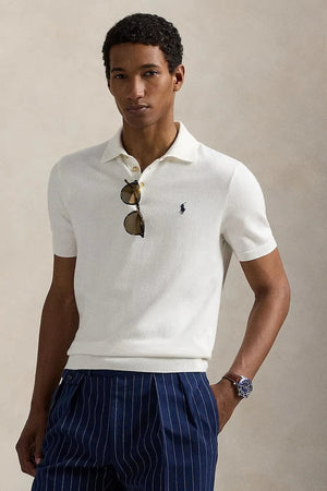 Suelto de Algodón de Manga Corta para Hombre Polo Ralph Lauren