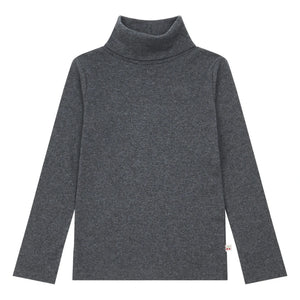 Bonpoint - Jersey de cuello vuelto | Gris jaspeado
