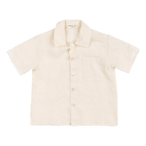 Babe & Tess - Camisa de lino Ascanio | Crudo