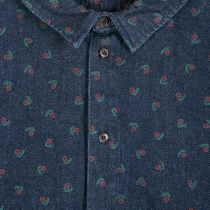 Bobo Choses - Camisa de algodón orgánico Swamp Whirl | Azul marino