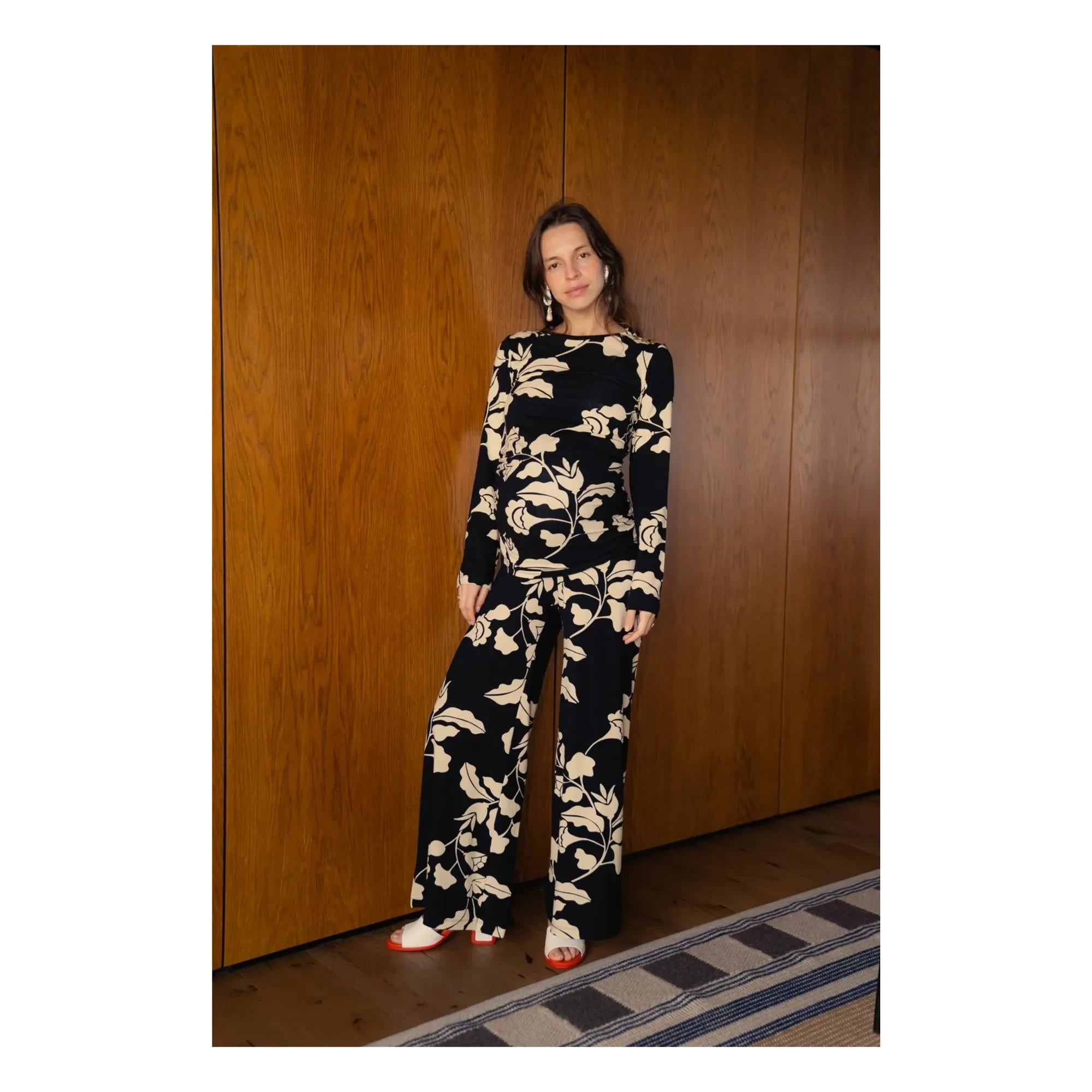 Paloma Collection - Pantalón de Maternidad Andrea Tokyo | Negro