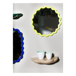 &Klevering - Zikzak Oval Ayna | Lacivert