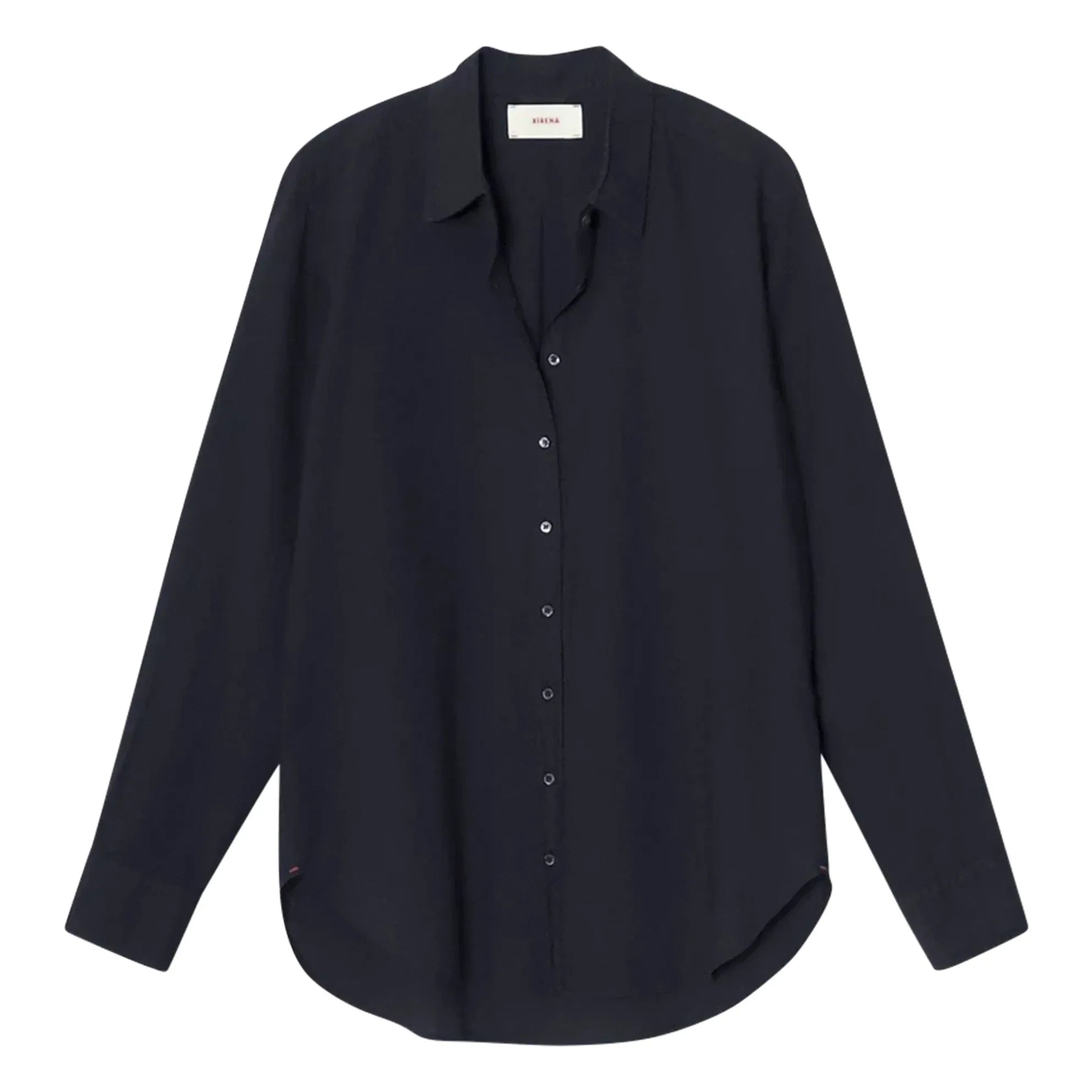 Xirena - Camisa Beau de Popelín de Algodón | Negro
