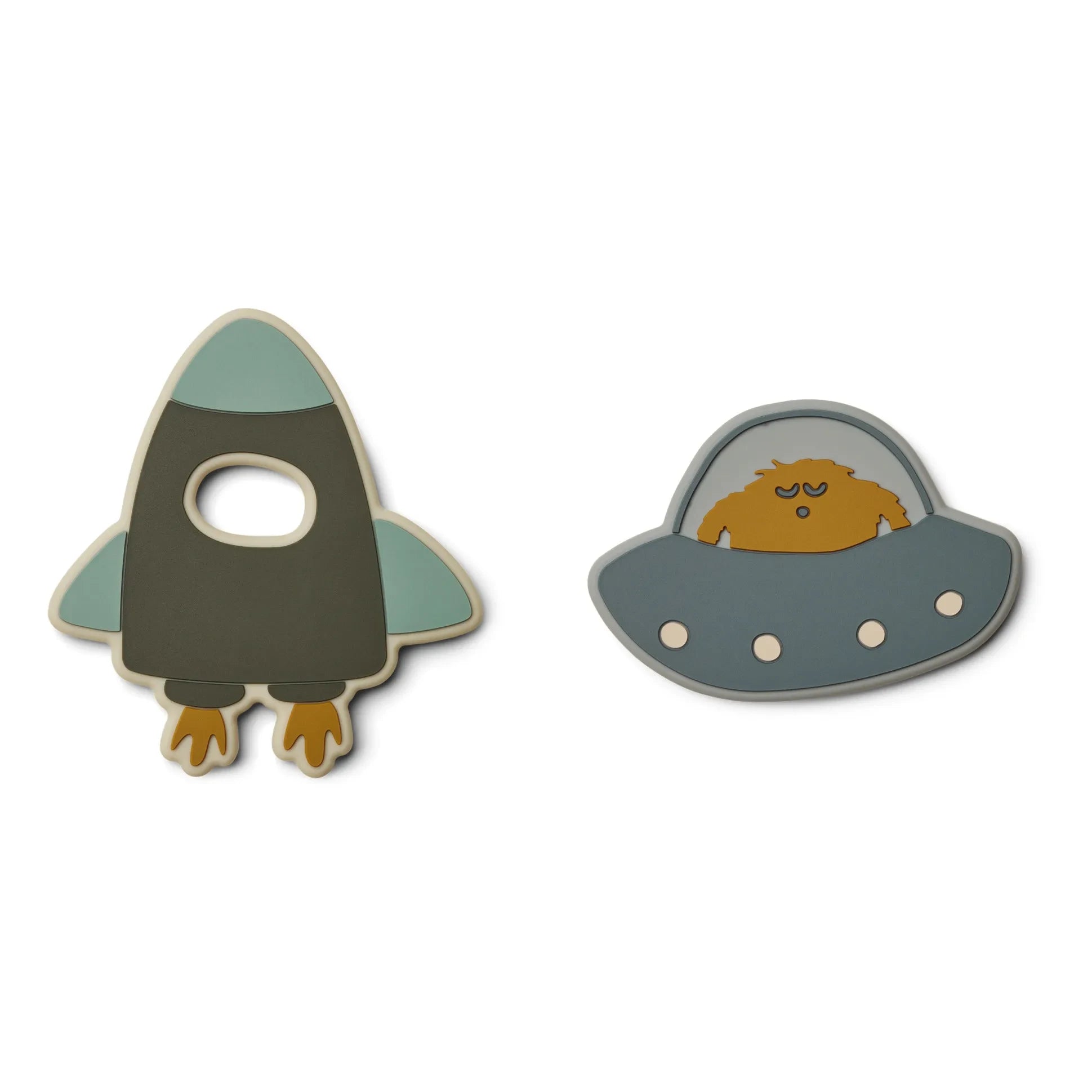 Liewood - Anillos de dentición de silicona Gia - Set de 2 | Azul