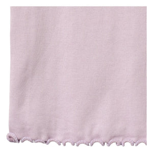 Wheat - Camiseta de tirantes acanalada de algodón orgánico Minka | Lavanda