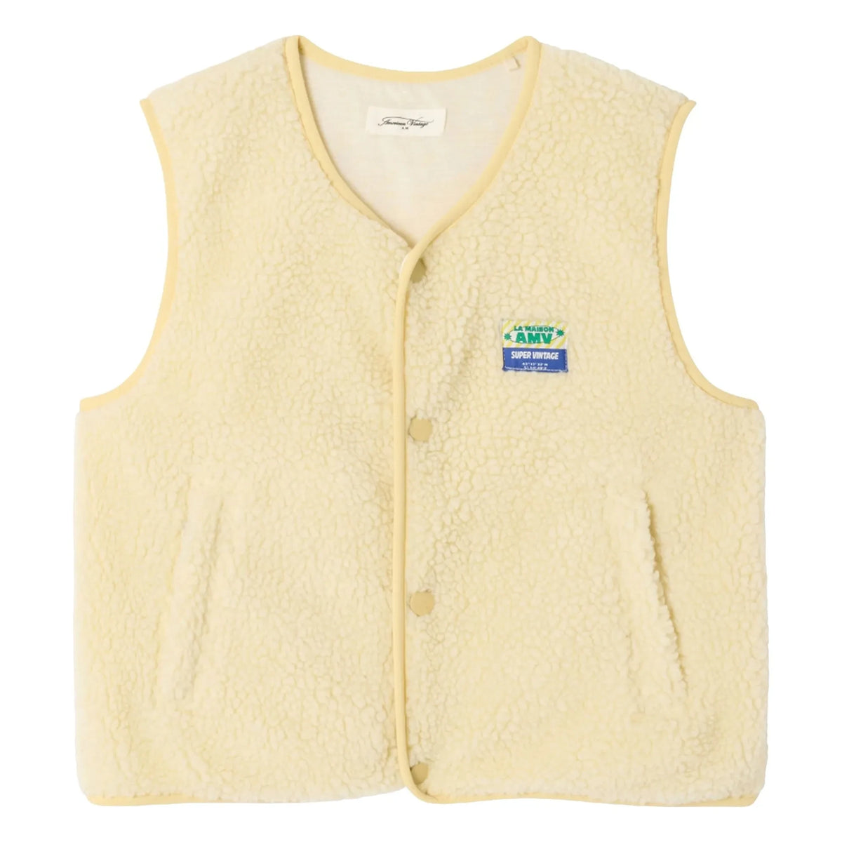 American Vintage - Hoktown Chaleco sin mangas | Crudo