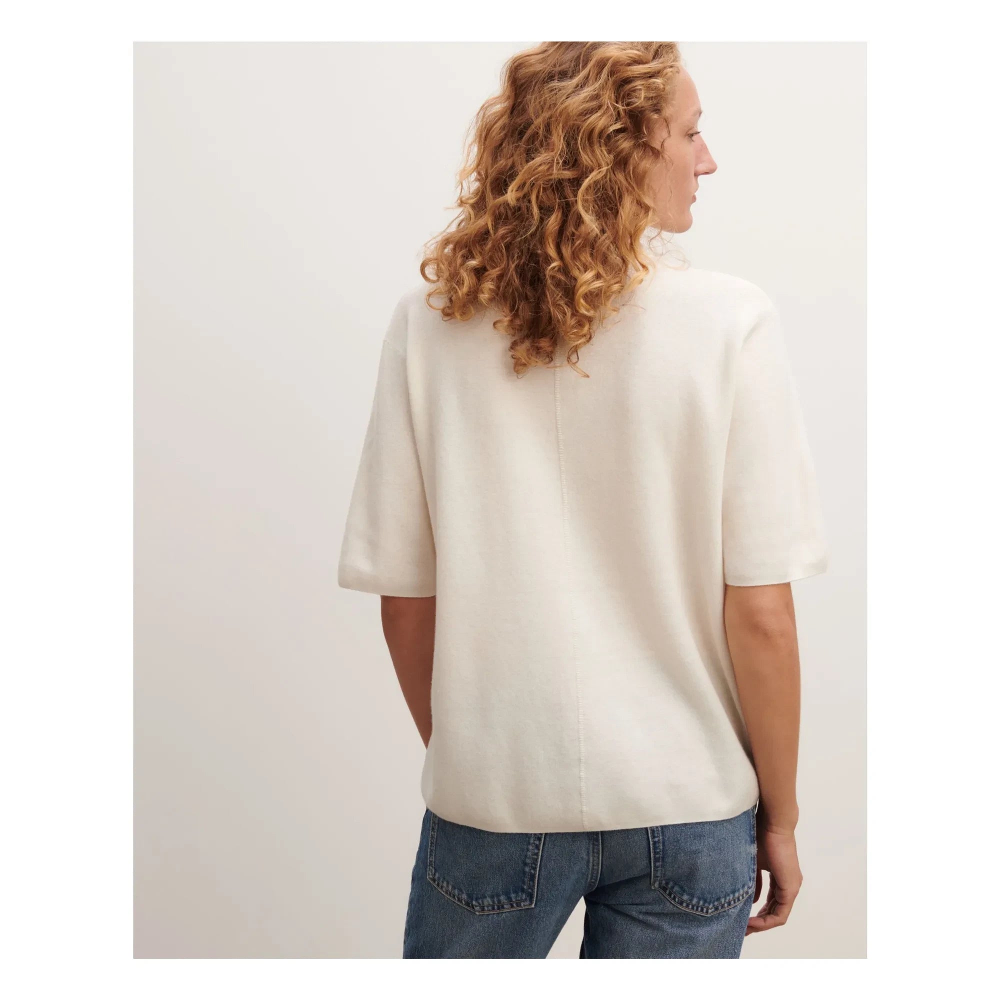 Bompard - Camiseta de algodón y cachemira slim-fit | Natural