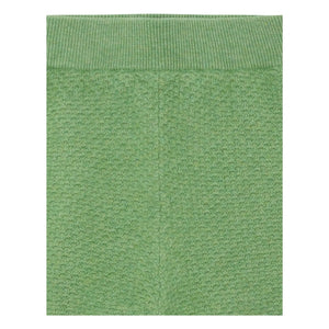 FUB - Pantalón Corto Fino de Punto de Algodón Orgánico | Verde