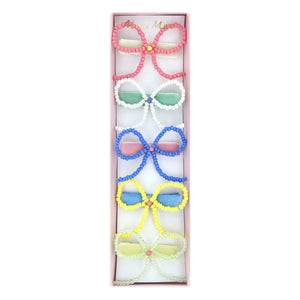 Meri Meri - Horquillas con Nudo de Perla - Set de 5