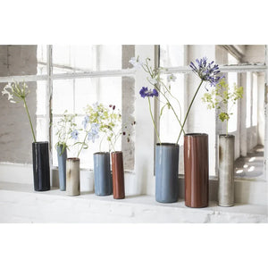 Serax - Jarrón de diseño Anita 6x15,5 cm | Gris