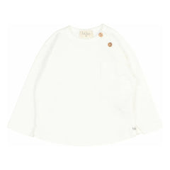 Búho - Camiseta de lino de manga larga | Blanco