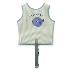 Liewood - Chaleco de natación Dove | Sandy/Menta