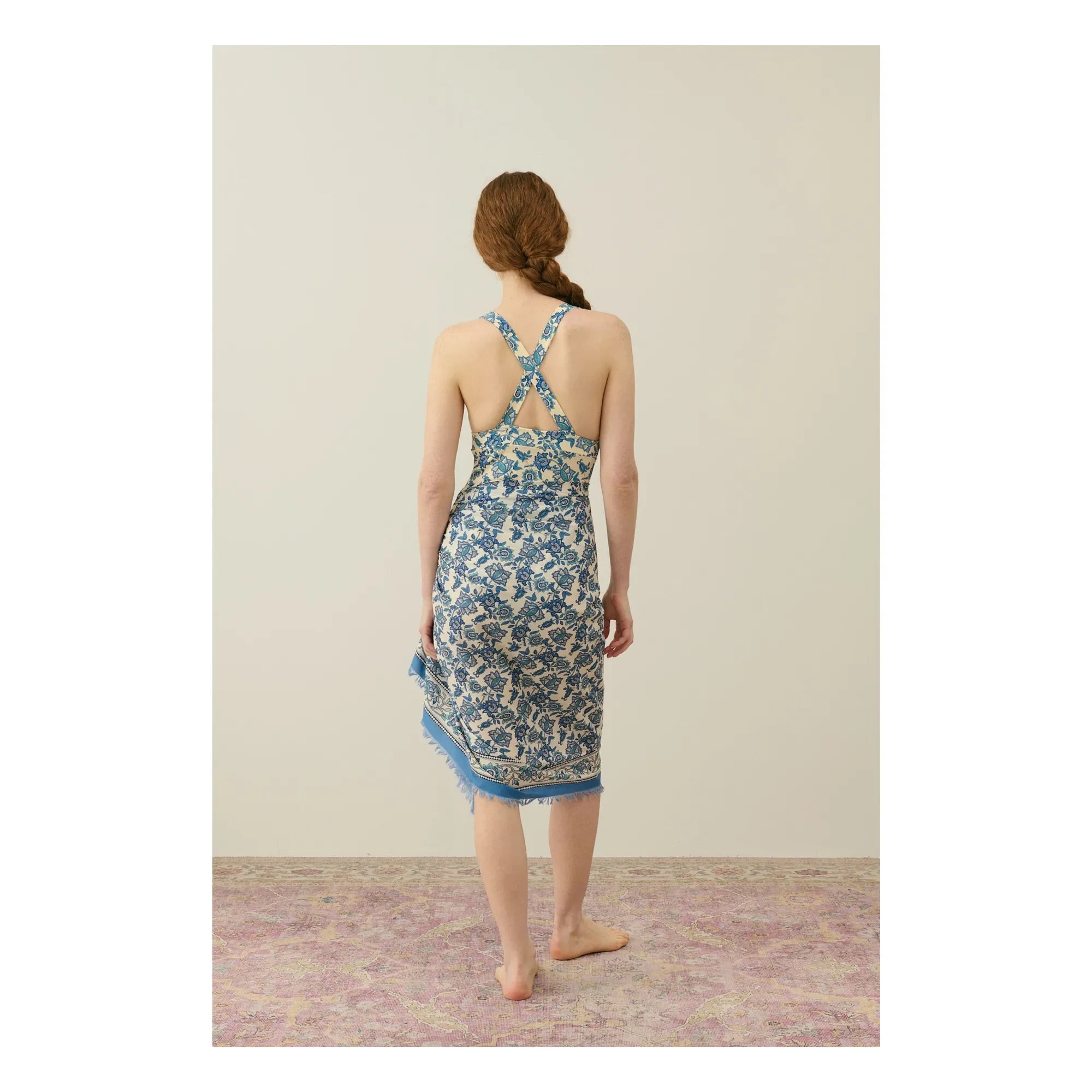 Louise Misha - Pareo de playa - Colección para mujer | Azul