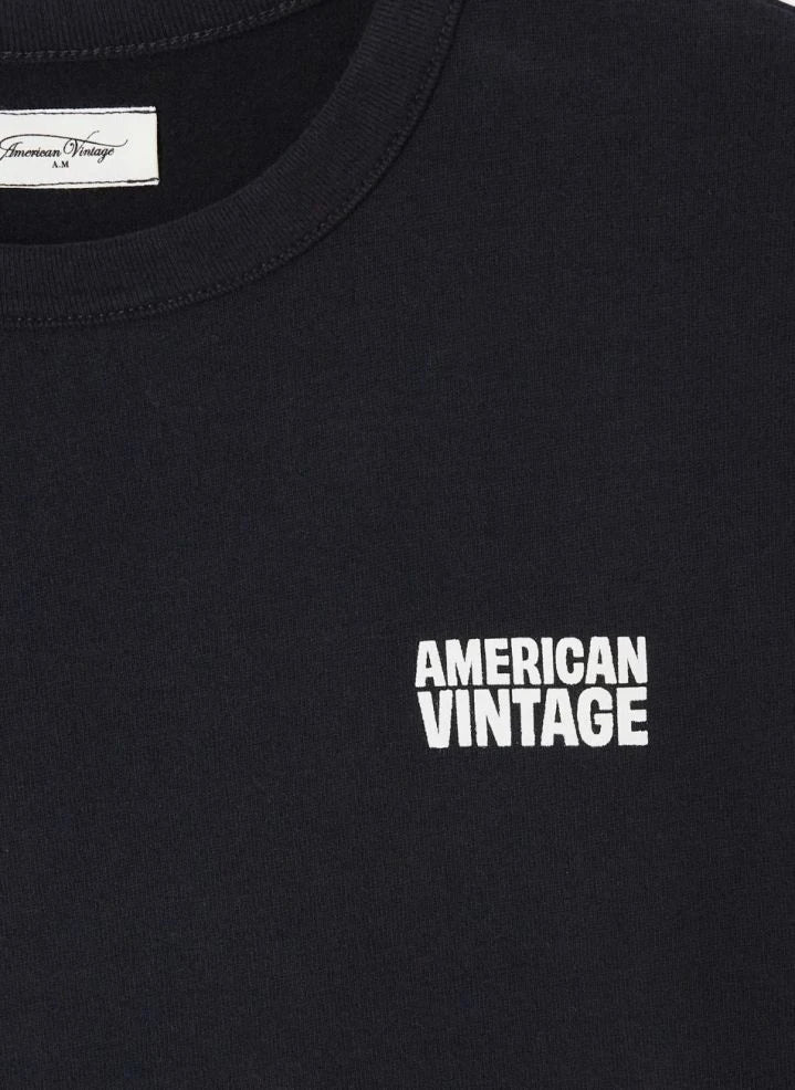American Vintage - Ykobow Camiseta | Negra