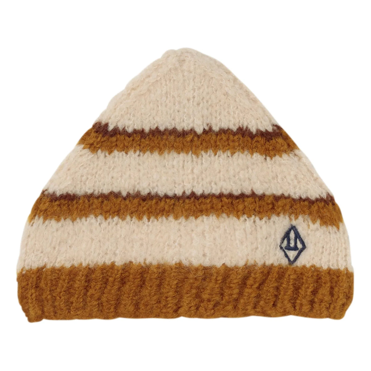 The Animals Observatory - Gorro de lana a rayas Pony | Camel