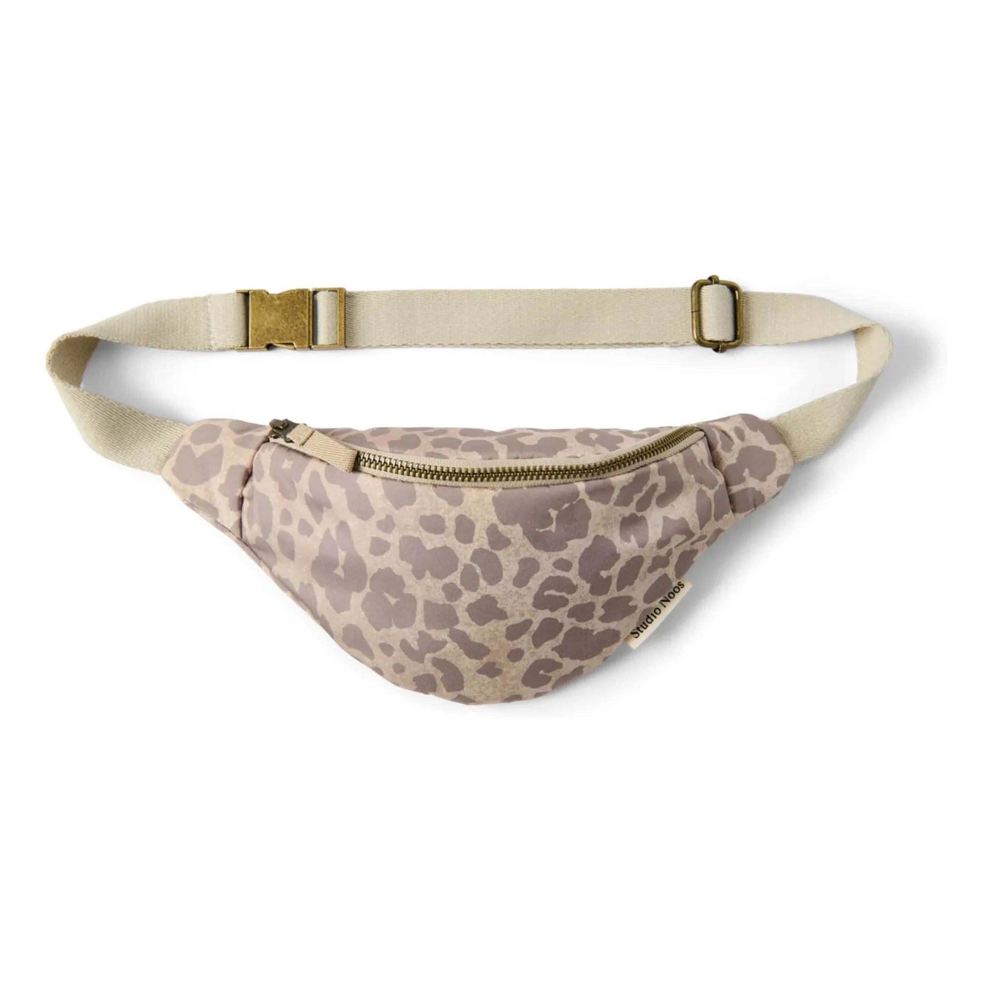 Studio Noos - Riñonera infantil Puffy Leopard | Beige