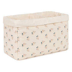 Nobodinoz - Cesta de almacenaje Darling con dos compartimentos | Beige