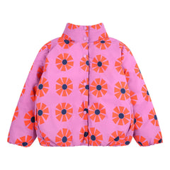 Bobo Choses - Chaqueta impermeable de fibra reciclada Kaleidoscope | Lila