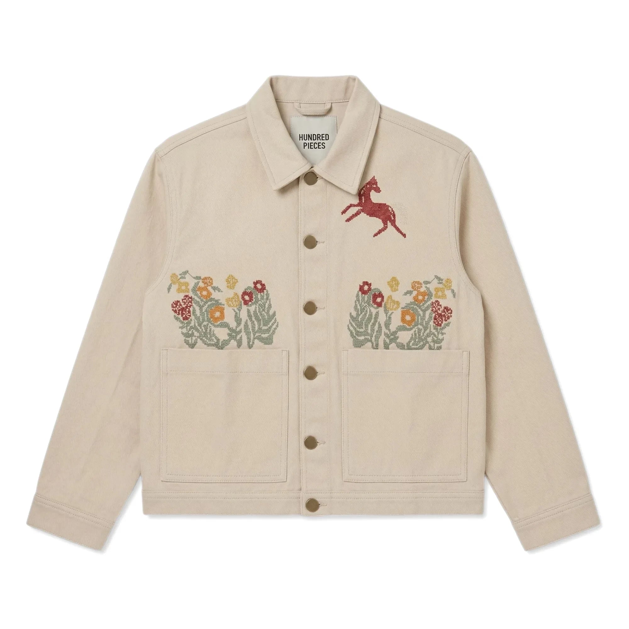 Hundred Pieces - Chaqueta Mercury Horse | Crema