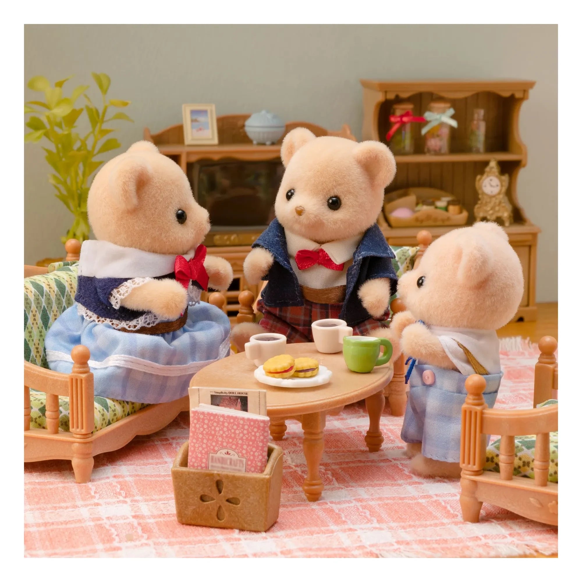 Sylvanian Families - La familia Oso Bizcocho
