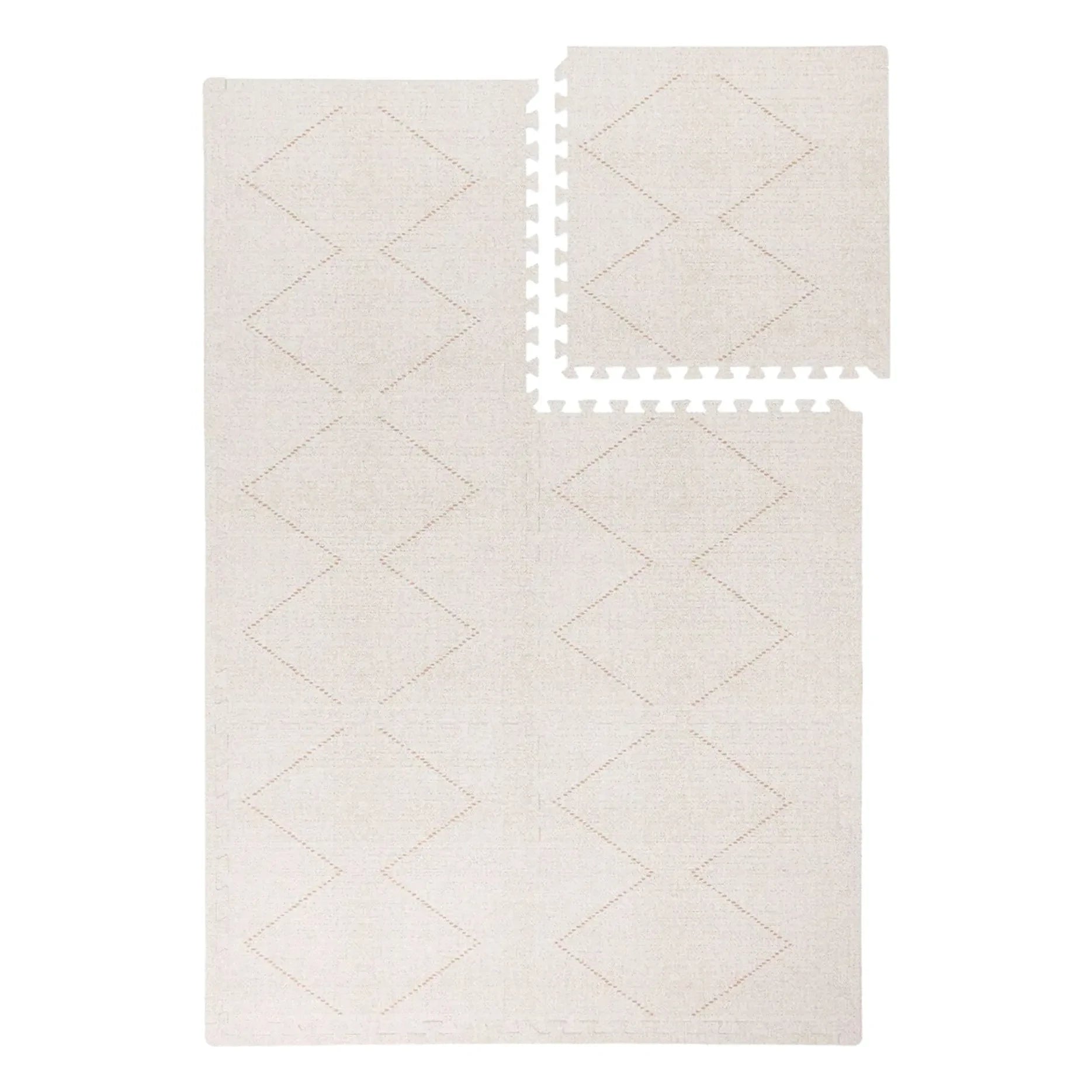 Toddlekind - Alfombra de juegos modular Tulum | Crema