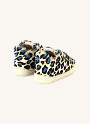 Pom d'Api - Yaka Speed Leopard Sneakers | Beyaz