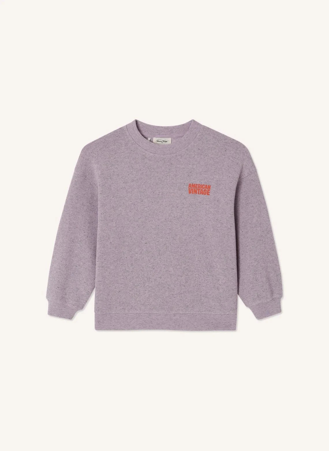 American Vintage - Sudadera Evona | Gris jaspeado