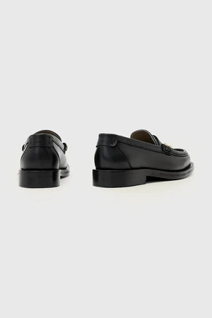 Mocasines de piel con tachuelas Bloom de AllSaints para mujer