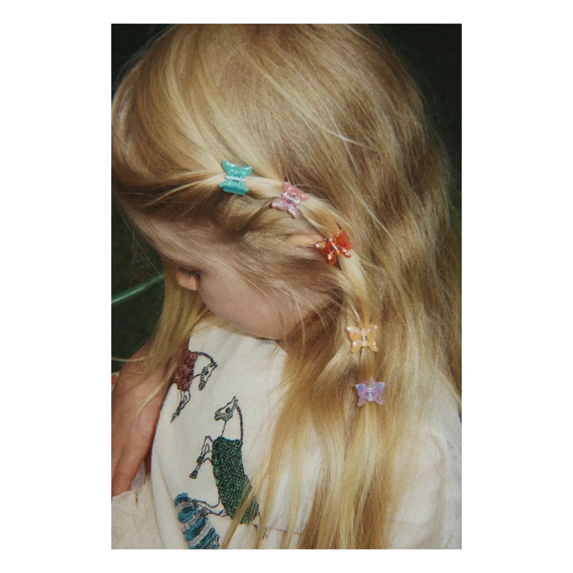 Konges Sløjd - Set de mini pinzas de mariposa de 10 unidades | Rosa