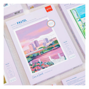 La Petite Épicerie - Set de pintura por números pastel - Love in Seoul