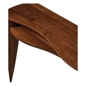 Ferm Living - Consola de madera Feve con certificado FSC | Nogal
