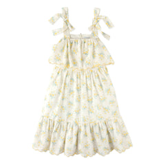 Gingersnaps - Vestido bordado Katie | Crudo