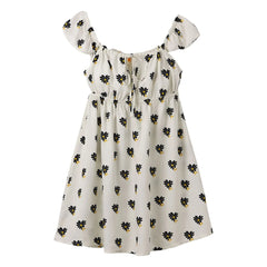 Fabula - Vestido Floral | Blanco
