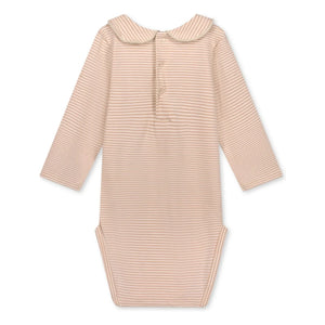 Gray Label - Body de algodón orgánico | Rosa empolvado