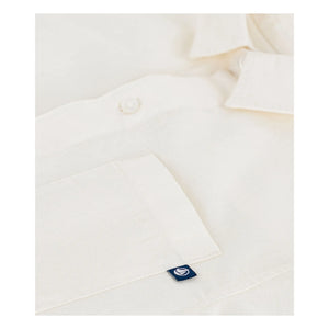 Petit Bateau - Camisa de lino | Crudo
