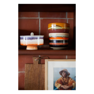 HKliving - Cuenco de gres | Naranja