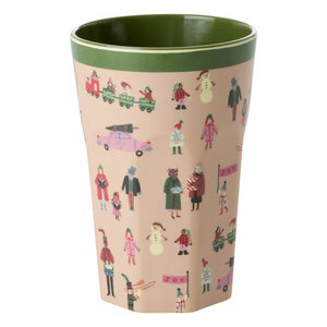 Rice - Vaso de melamina de vacaciones | Rosa Claro
