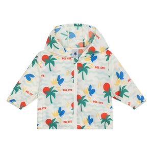Petit Bateau - Cortavientos Bel Eté de Fibra Reciclada | Crudo