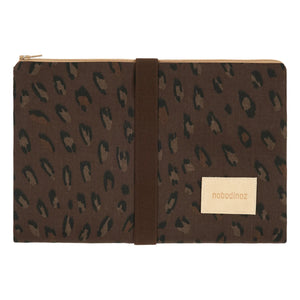 Nobodinoz - Cambiador portátil Hyde Park | Leopard