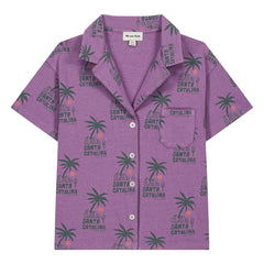 We Are Kids - Camisa de algodón orgánico Marc Palmiers | Morado