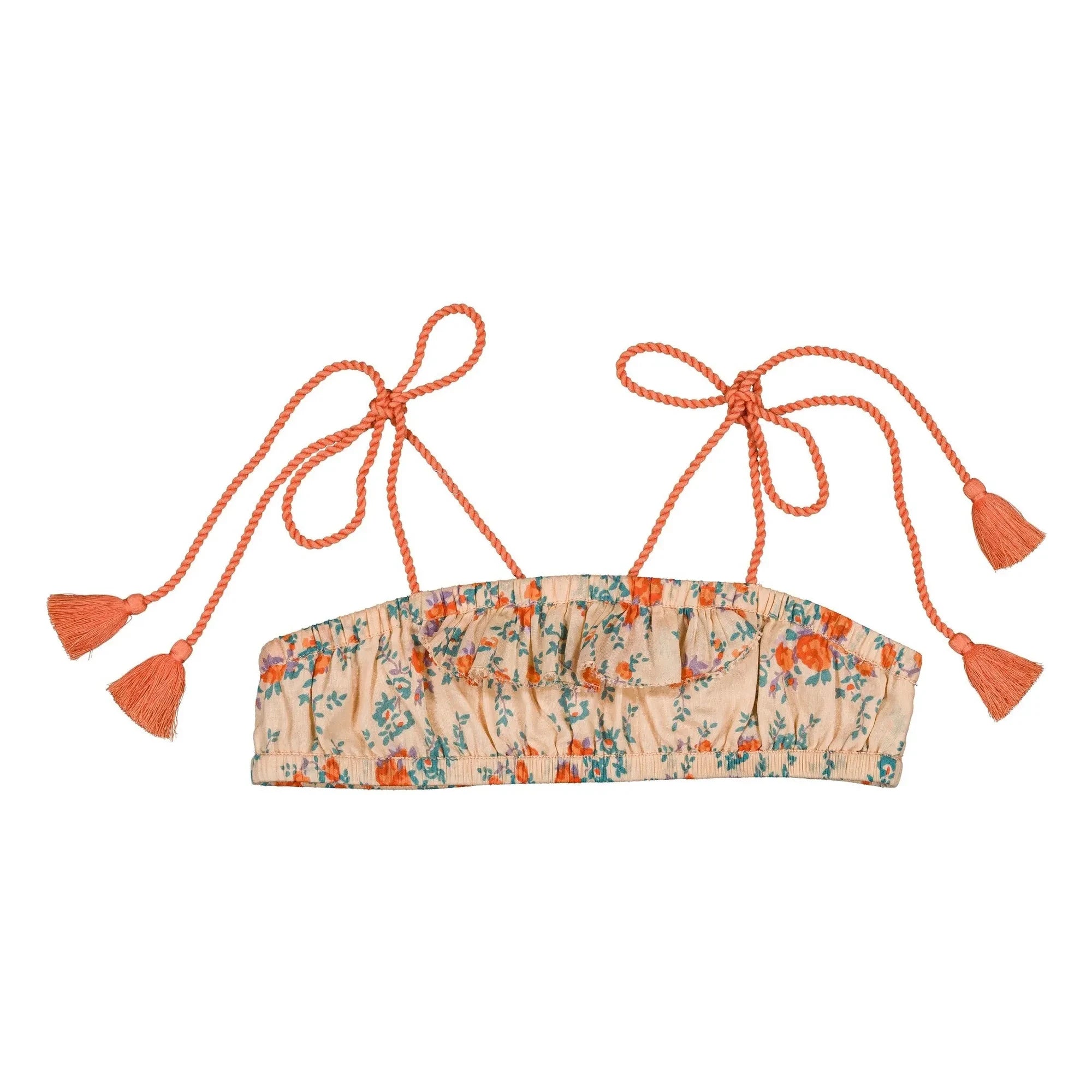 Louis Louise - Bañador de 2 piezas Vague Fleuri | Beige rosa