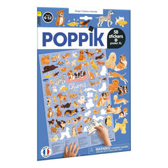 Poppik - Láminas de pegatinas Los Perros