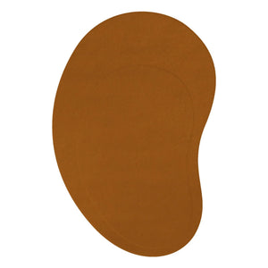 Layered - Alfombra de lana Residue | Ocre