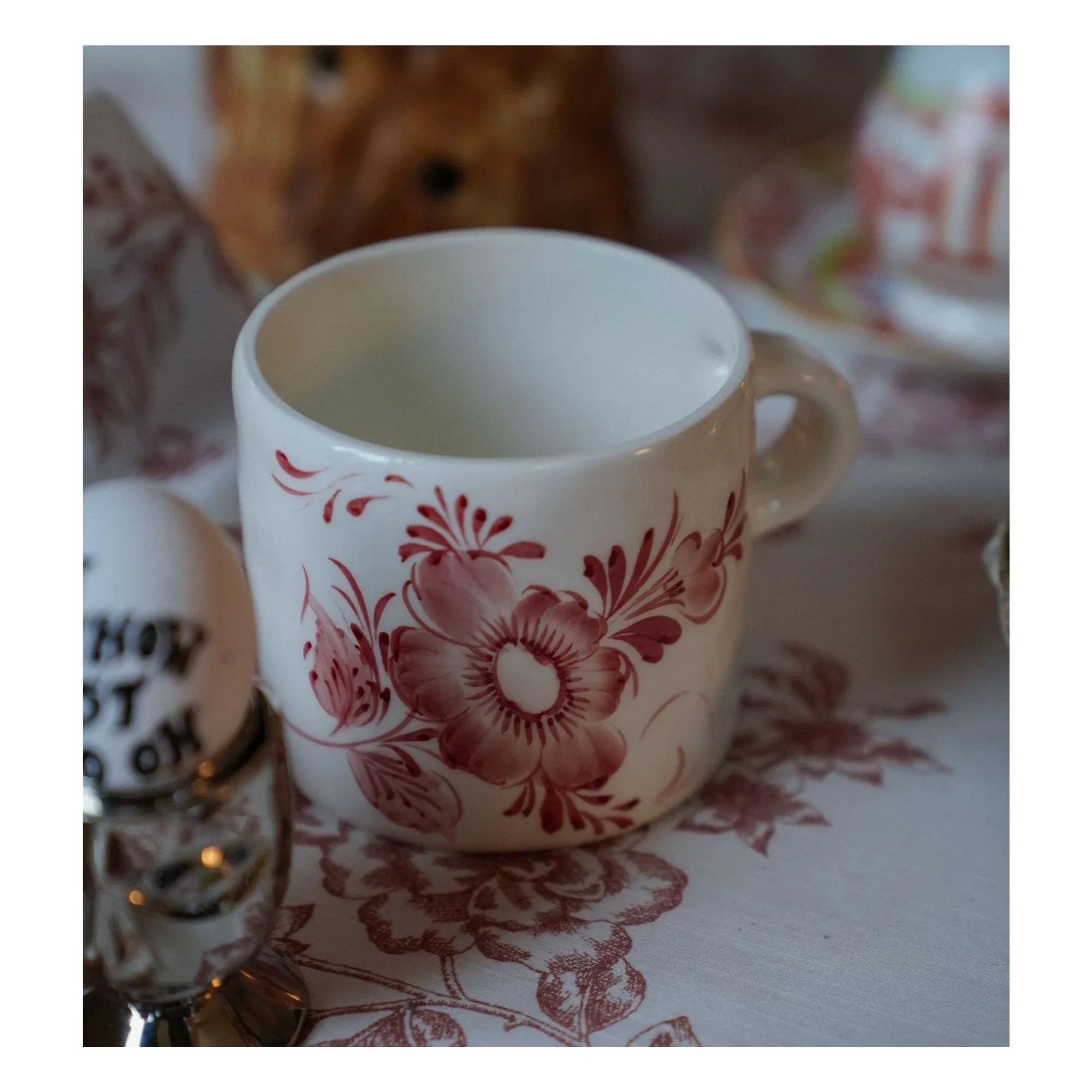 Anna + Nina - Taza caprichosa | Rojo