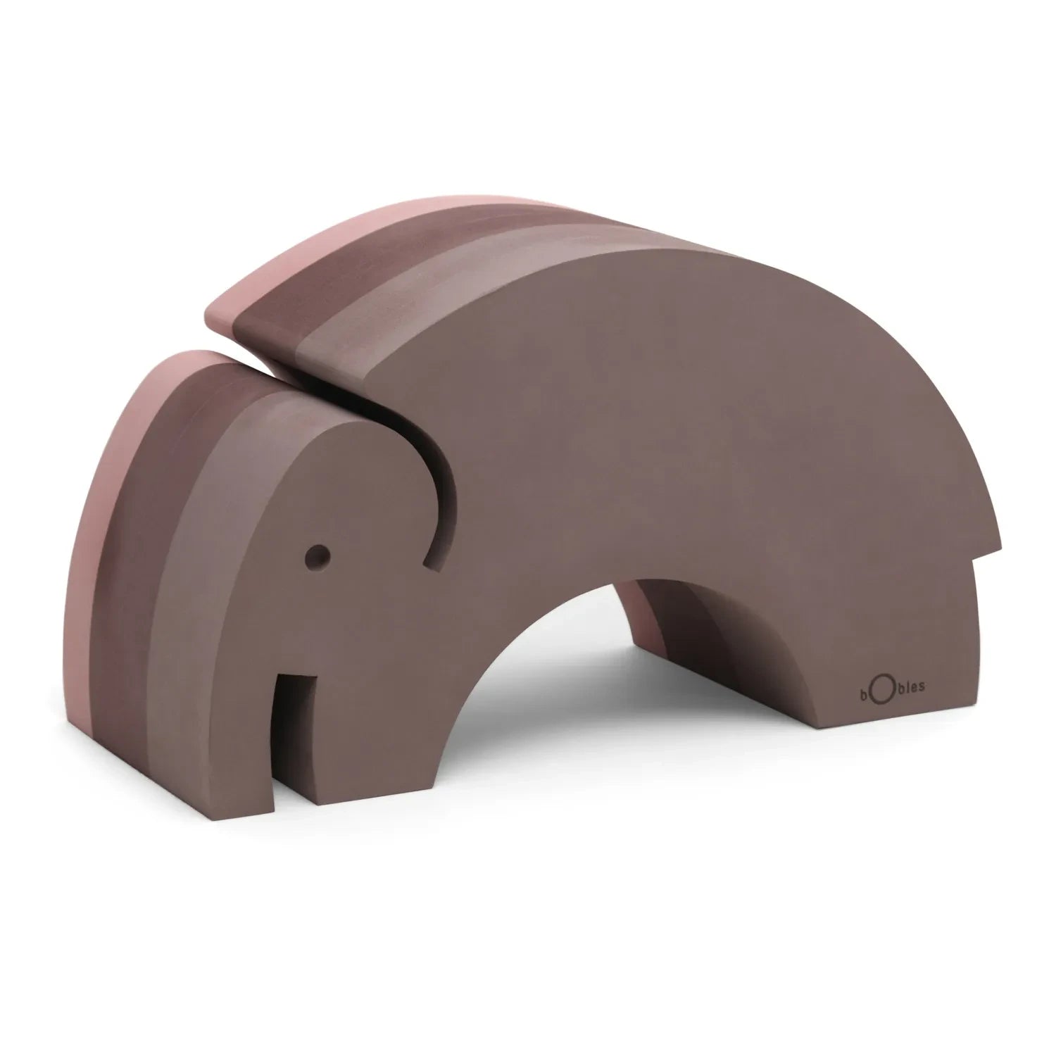 Bobles - Elefante Juguete Trepador de Espuma Blanda | Rosa